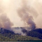 Sin control incendio forestal en Pinar del Río