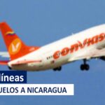 Aerolíneas que mantienen vuelos entre Cuba y Nicaragua listado