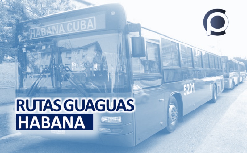Así serán los nuevos recorridos de guaguas en La Habana, Cuba