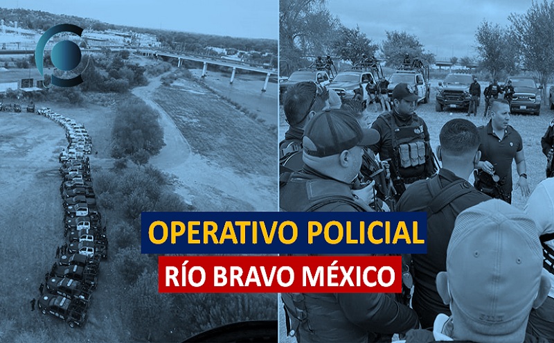Operativo policial en el Río Bravo podría impedir el cruce de cubanos hacia EEUU