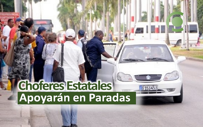 transporte Exigen a choferes carros estatales en Cuba apoyar con recogida en paradas