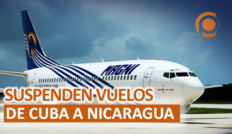 Aerolínea Magnicharters suspende vuelos a Nicaragua desde Cuba por fuerza mayor