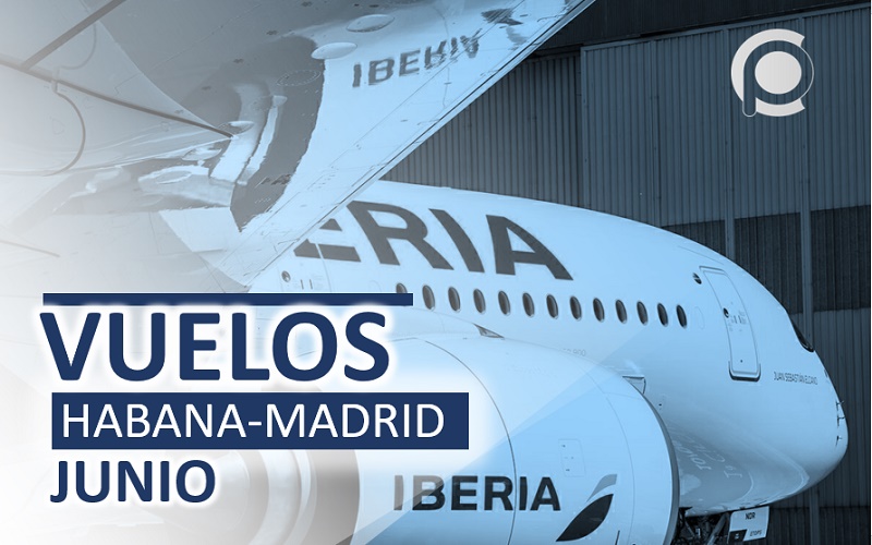Así serán los vuelos en junio Habana-Madrid (+Vuelos a Francia)
