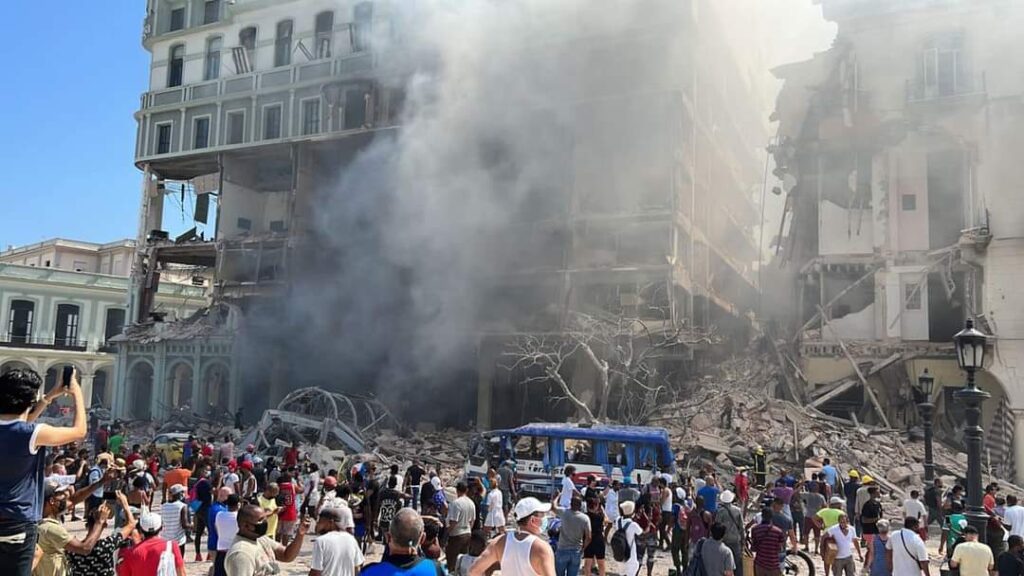 explosión en el Hotel Saratoga, La Habana, Cuba a Pulso1