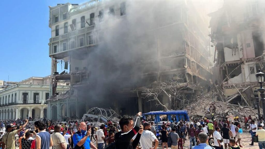 explosión en el Hotel Saratoga, La Habana, Cuba a Pulso2