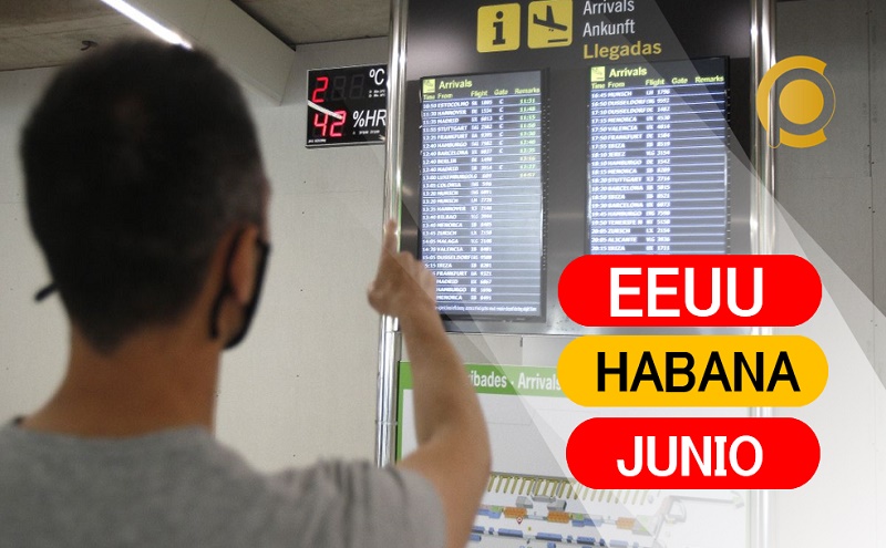 Vuelos confirmados en Junio de EEUU a La Habana (+Vuelos Chárteres)