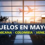 Vuelos de Cuba a Dominicana, Colombia y Venezuela en mayo