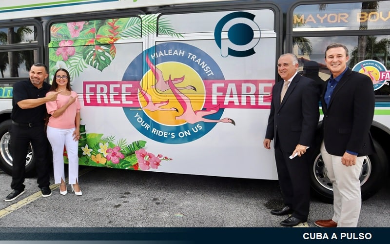 Ante elevado precio de gasolina, Miami pone transporte gratis