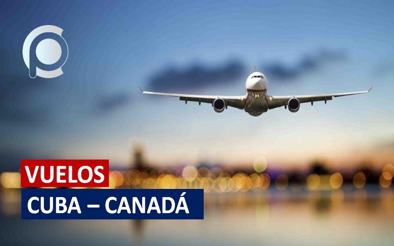 Estos son los vuelos Cuba Canadá para octubre