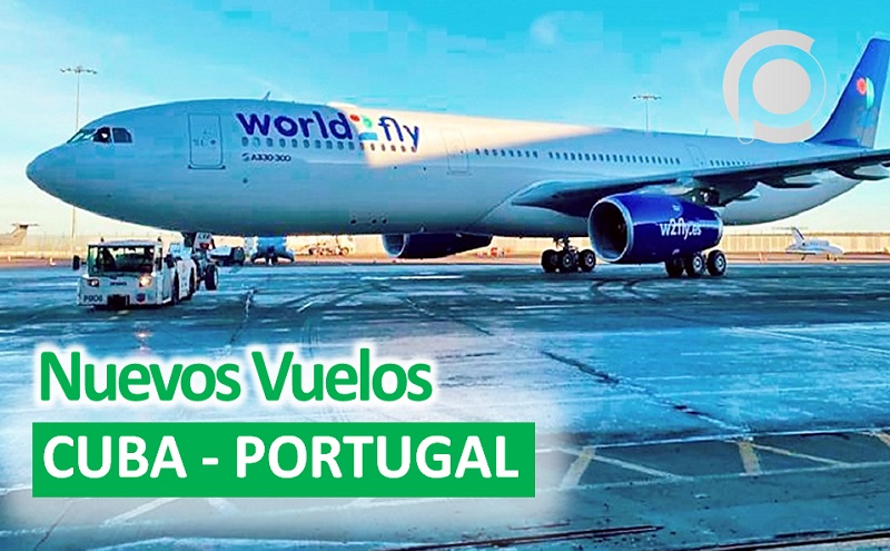 Iniciaron los vuelos directos Cuba - Portugal con World2Fly