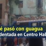 Qué pasó con el ómnibus que derrumbó un balcón en La Habana, Cuba