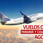 Mira todos los vuelos hacia Panamá y Colombia en agosto