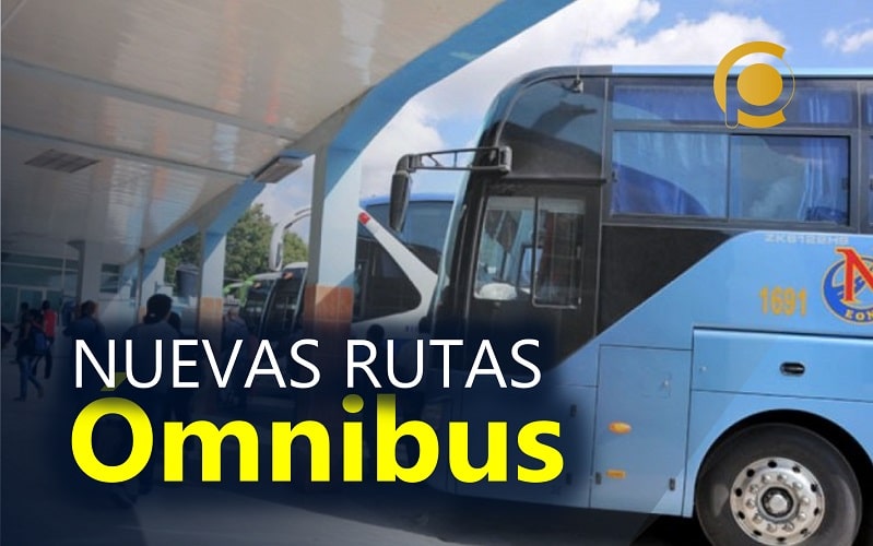 Nuevas rutas de ómnibus en Cuba a partir de agosto