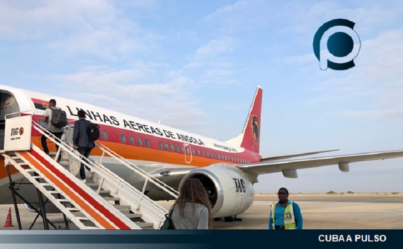 Regresan los vuelos entre Cuba y Angola