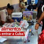 Sabes qué alimentos puedes entrar a Cuba