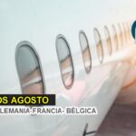 vuelos agosto italia alemania francia belgica desde Cuba