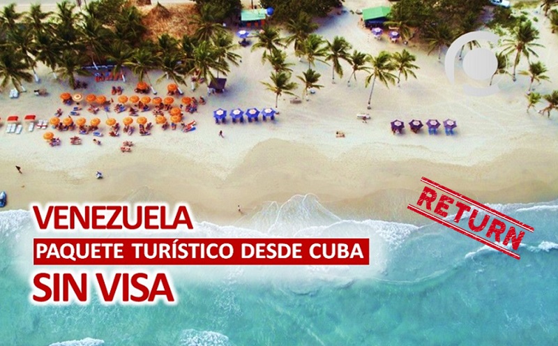 Desde hoy, regresan los paquetes turísticos a Venezuela sin visa