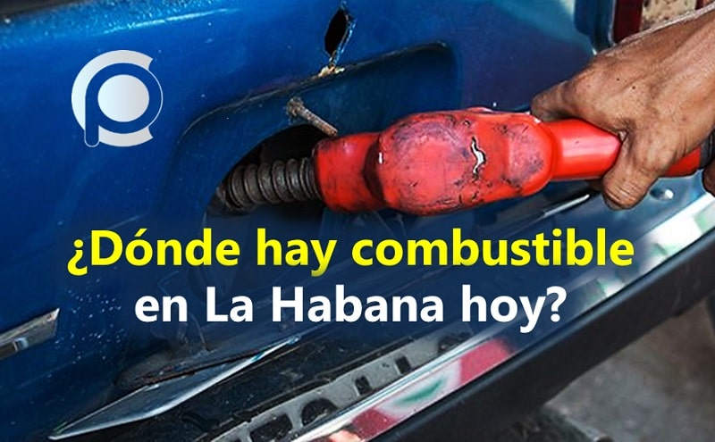 Dónde hay combustible en La Habana