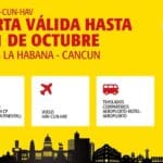 Ofertón de paquetes turísticos Cuba-México para octubre