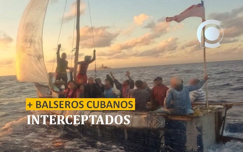 balseros cubanos migrantes interceptados