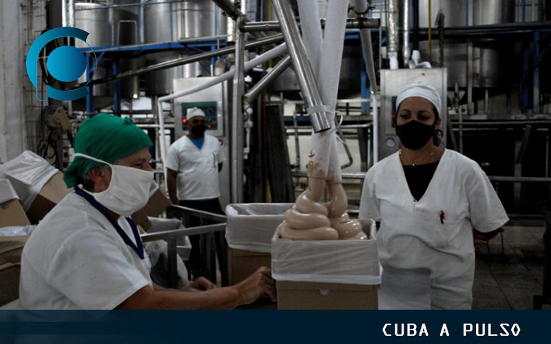 Producen nueva línea de yogurt en Cuba