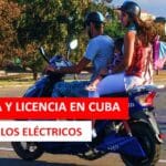 Vehículos eléctricos en Cuba deberán llevar chapa Aún puedes inscribir las motos eléctricas y ciclomotores en Cuba
