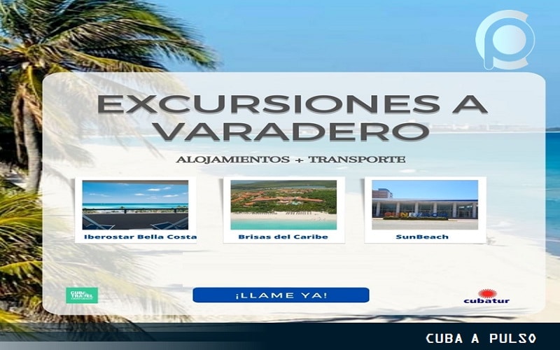 Excursiones a Varadero del 5 al 15 de diciembre