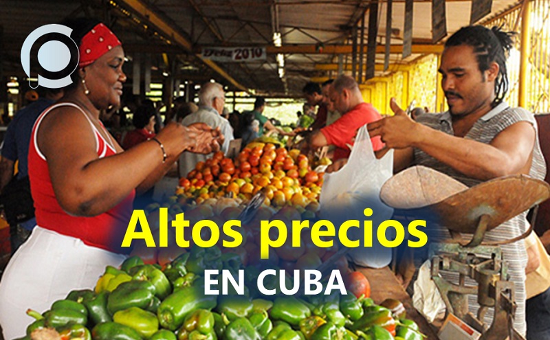 Hasta las nubes los precios en Cuba, cifras oficiales reconocen el aumento