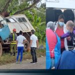 Impactante accidente masivo en Matanzas con niños lesionados