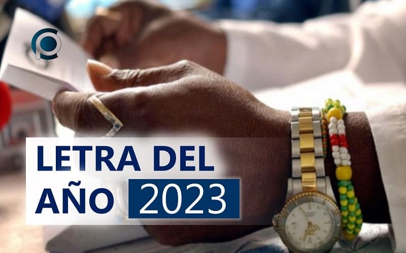 Letra del Año 2023 Adelanto oficial de los Yorubas de Cuba