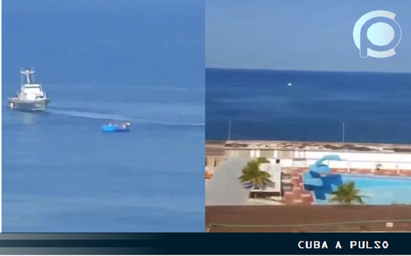 Interceptan a balseros cubanos en pleno Malecón habanero