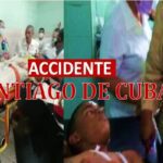 Grave accidente en Santiago de Cuba deja niños heridos