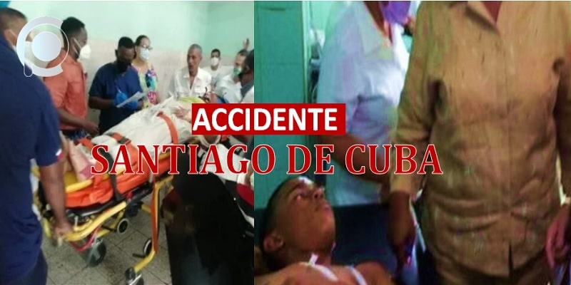 Grave accidente en Santiago de Cuba deja niños heridos