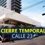 Cierran tramo de calle 23 en el Vedado