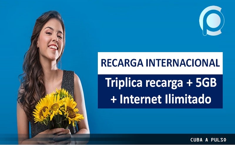 ETECSA Triplica tu recarga + 5GB + Internet Ilimitado