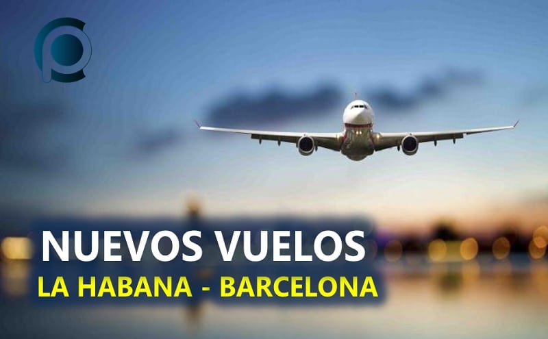 NUEVA RUTA AEREA LA HABANA BARCELONA