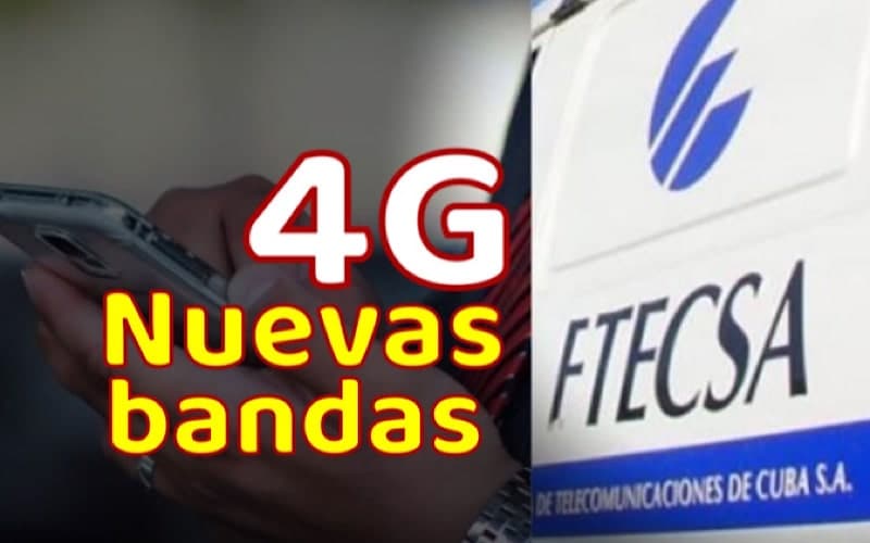 Etecsa habilitó nuevas frecuencias 4G para mejorar la conexión en Cuba