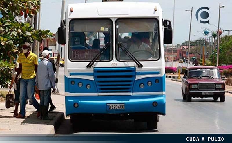 Medidas para el transporte público en Cuba