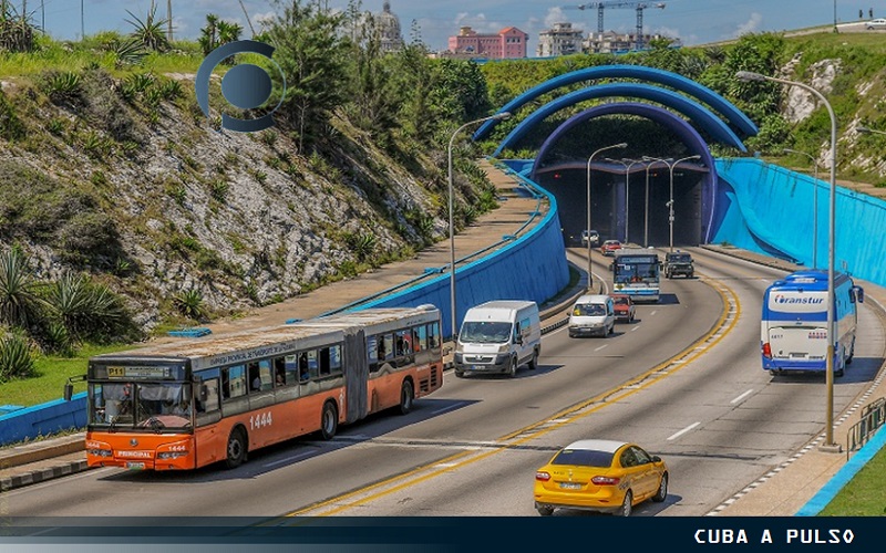 Túnel de la Bahía de La Habana en labores de mantenimiento