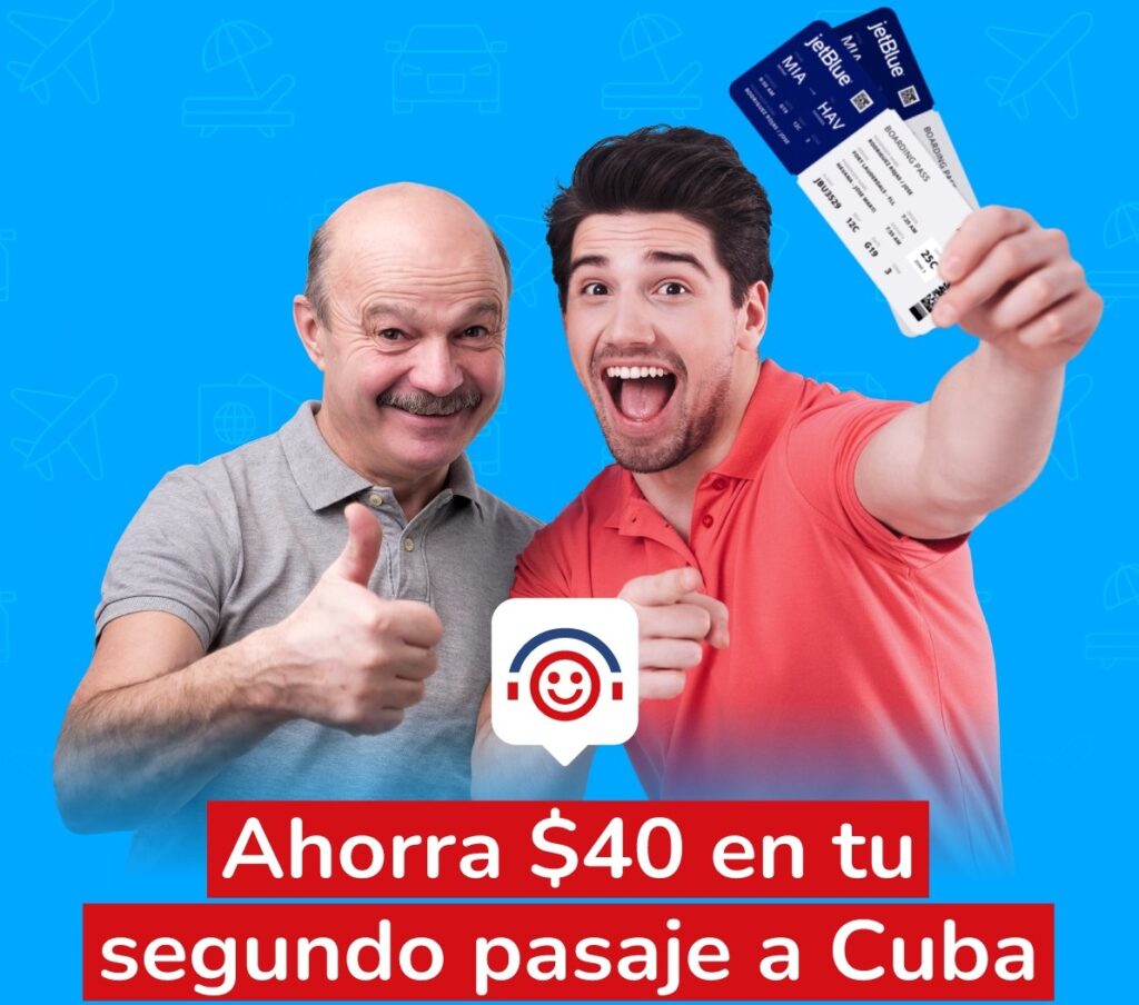 vuelos viajar a Cuba con Cuballama