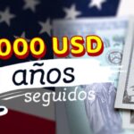 Cheque mensual de 1000 dólares durante dos años en Estados Unidos