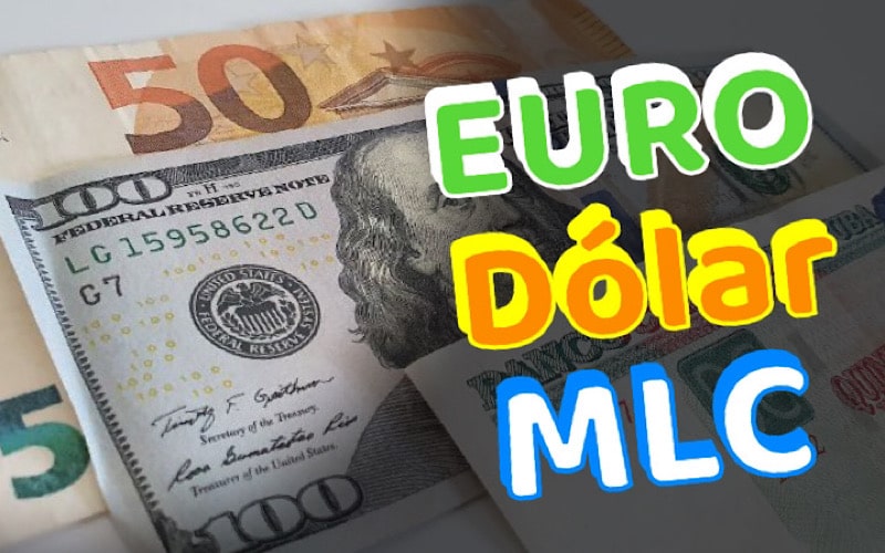 Euro-Dólar-MLC en Cuba hoy Así está el mercado informa
