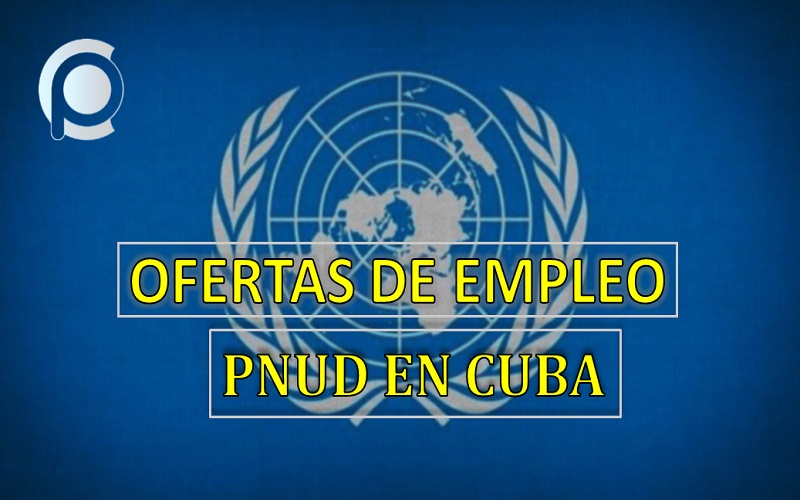 OFERTAS PNUD cuba