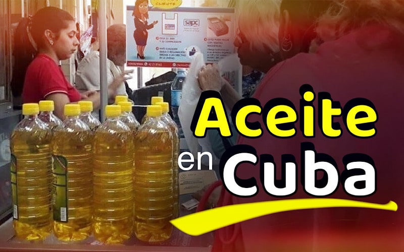Producción de aceite en Cuba