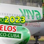 Cronograma de vuelos entre Cuba y México en julio de 2023