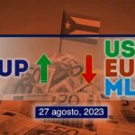 COTIZACIÓN: Dólar-Euro-MLC en Cuba hoy 27 de agosto de 2023 en el mercado informal de divisas