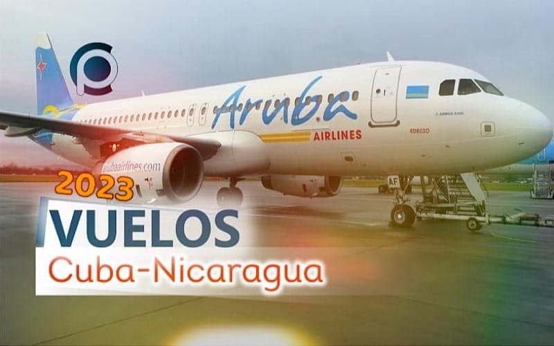 Calendario de vuelos entre Cuba y Nicaragua en agosto de 2023