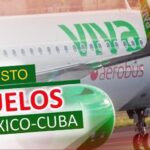 Listado de vuelos comerciales entre México y Cuba para agosto de 2023