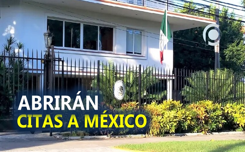 Abrirán citas para trámites consulares en Consulado de México en Cuba
