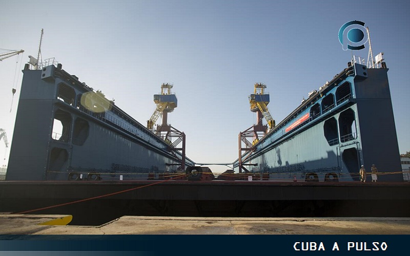 Cuba inaugura impresionante dique flotante en el Caribe